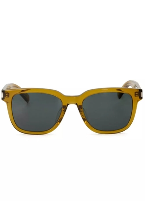 Saint Laurent Eyewear square-frame sunglasses - Yellow