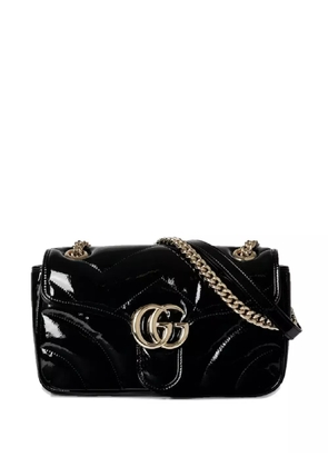 Gucci small GG Marmont shoulder bag - Black