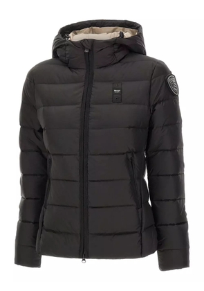 Blauer Charme hooded down jacket - Black
