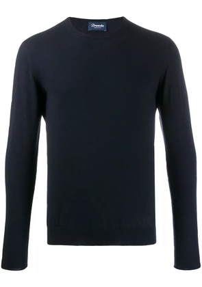 Drumohr crew-neck cashmere sweater - Blue