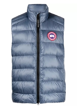 Canada Goose Crofton logo-appliqué gilet - Blue