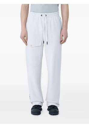 Moncler Grenoble logo-patch track pants - Grey