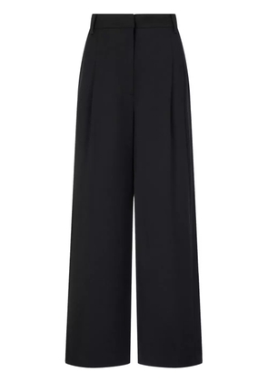 STUDIO TOMBOY wool two-tuck trousers - Black