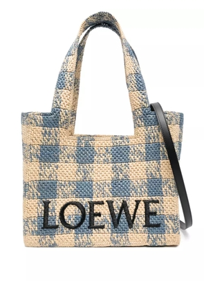 LOEWE medium Loewe Font tote bag - Neutrals