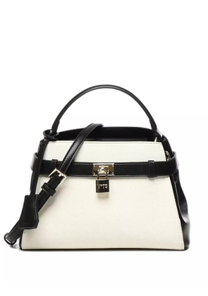 V°73 Yui two-tone tote bag - Neutrals