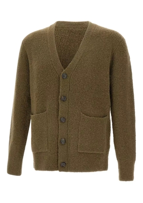 Paolo Pecora patch-pocket buttoned cardigan - Green