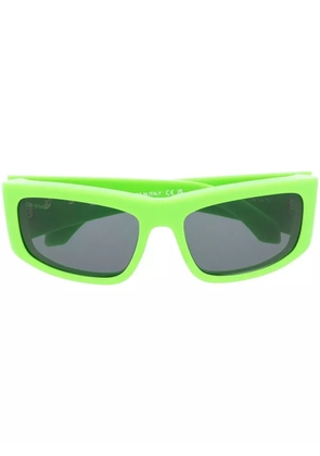 Off-White Eyewear Arrows rectangular sunglasses - Green
