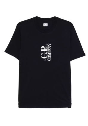 C.P. Company logo-print cotton T-shirt - Blue