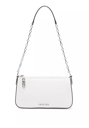 Michael Kors medium Empire logo-lettering shoulder bag - White
