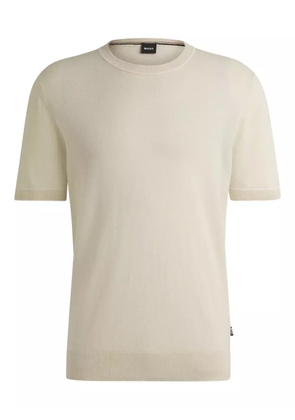 BOSS short-sleeve crew-neck T-shirt - Neutrals