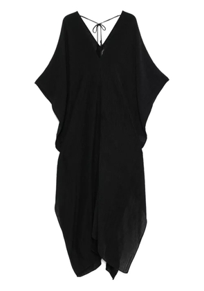 Taller Marmo tassel-detail kaftan - Black