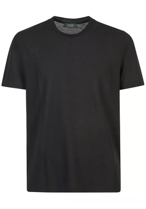 Zanone crew-neck T-shirt - Black