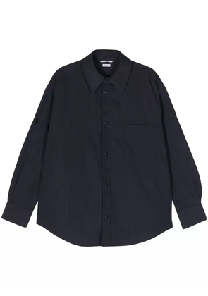 Thom Browne button-fastening shirt jacket - Blue