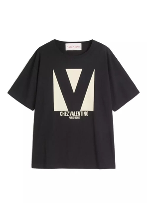 Valentino Garavani Chez-print T-shirt - Black
