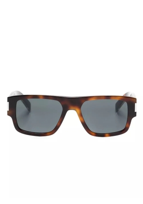 Saint Laurent Eyewear SL 659 square-frame sunglasses - Brown