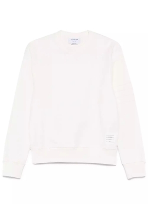 Thom Browne crew-neck sweatshirt - White