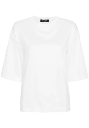 Fabiana Filippi chain-detailed cotton T-shirt - White