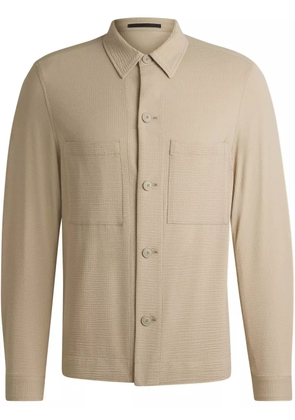 BOSS button-up shirt - Neutrals
