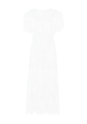 Temperley London Cordelle lace midi dress - White