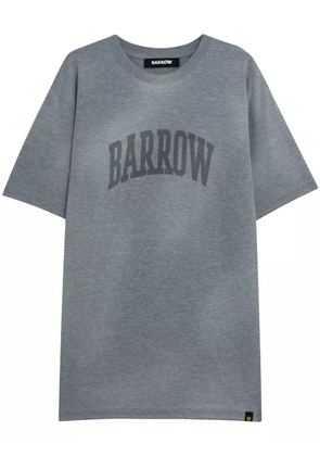 BARROW logo-print T-shirt - Grey