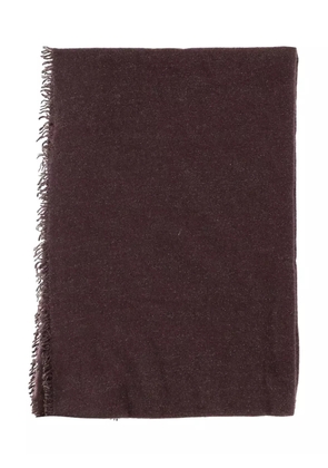 Faliero Sarti glitter frayed scarf - Brown