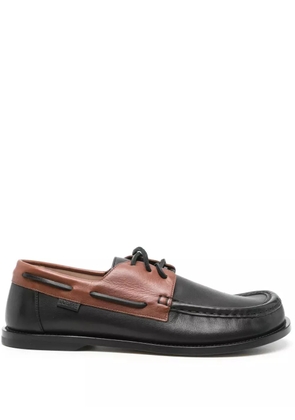 LOEWE Campo boat shoes - Black