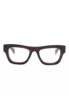 Gucci Eyewear geometric-frame glasses - Black