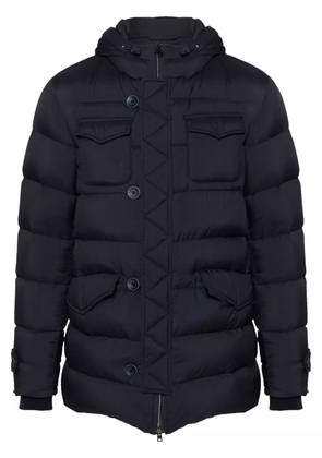 Herno L'Eskimo hooded down jacket - Blue