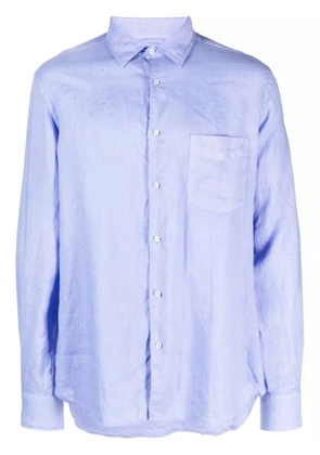 ASPESI long-sleeve linen shirt - Purple