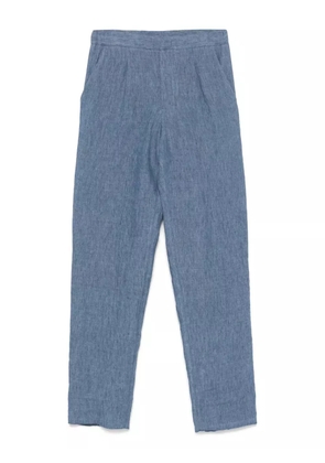 Emporio Armani linen trousers - Blue