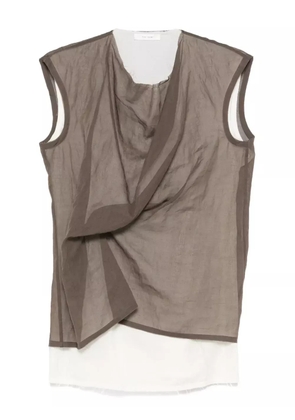 The Row Inawa top - Brown
