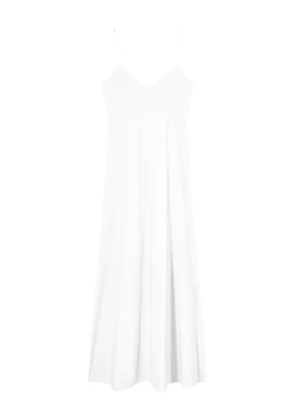 Patrizia Pepe satin slip dress - White