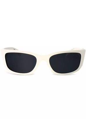 Prada Eyewear shield sunglasses - White