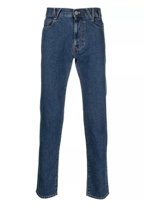 Vivienne Westwood VW-print tapered-leg jeans - Blue