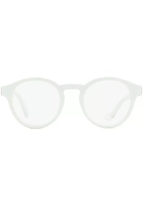 Moncler Eyewear ML5189 oval-frame glasses - White