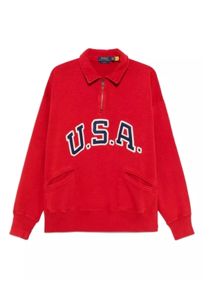 Polo Ralph Lauren embroidered-logo sweatshirt