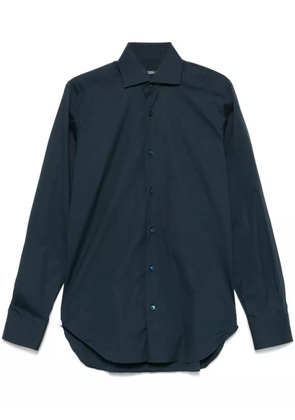 Barba poplin shirt - Blue