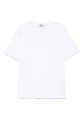 MSGM logo-print T-shirt - White