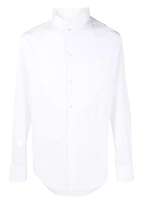Emporio Armani wingtip-collar long sleeve shirt - White