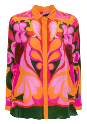 Borgo De Nor Nova geometric-print shirt - Pink