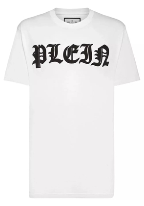 Philipp Plein Gothic Plein cotton T-shirt - White