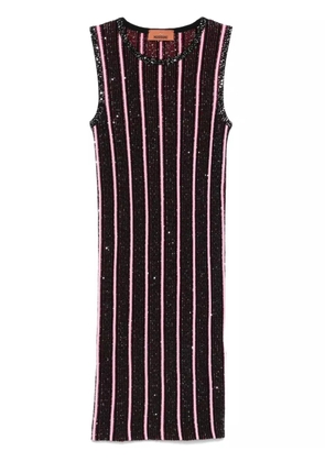 Missoni sequined ribbed mini dress - Black