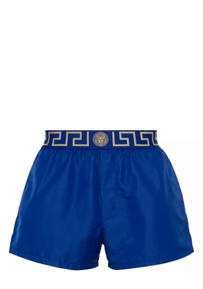 Versace Greca Border swim shorts - Blue