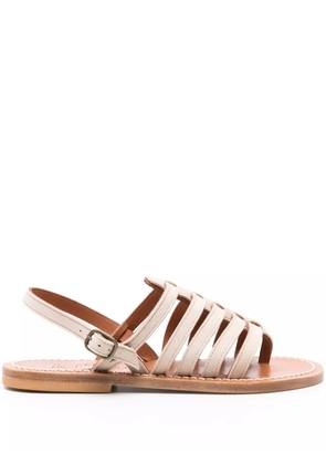 K. Jacques Homere suede sandals - Neutrals