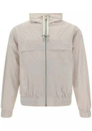 AMI Paris logo-print windbreaker - White