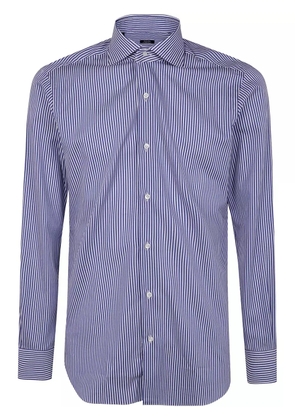 Barba striped shirt - Blue