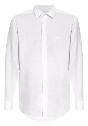 ETRO Pegaso-embroidered shirt - White