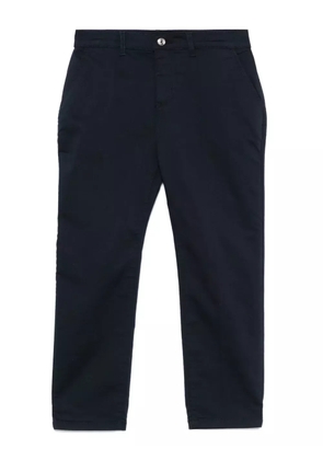 LIU JO logo-patch trousers - Blue