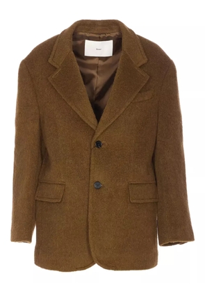 DUNST front-button jacket - Brown