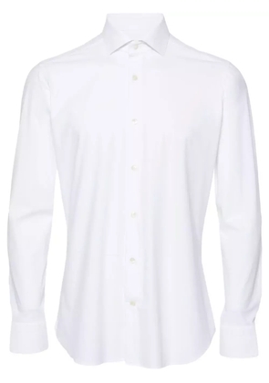 Tintoria Mattei spread-collar button-up shirt - White